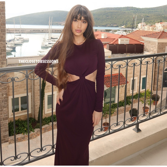 ZARA BLOGGER FAVE!!! Stretchy Long Dress NWT - Picture 7 of 16